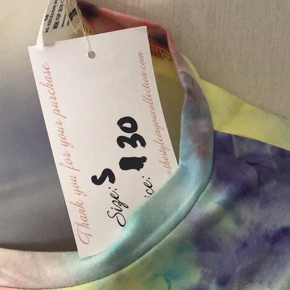 Tie dye Short set (CLOSET CLEAR OUT) - Picture 3 of 3